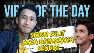 VIRAL OF THE DAY: Siwon Choi Kesulitan Baca Salam Bahasanya Sendiri