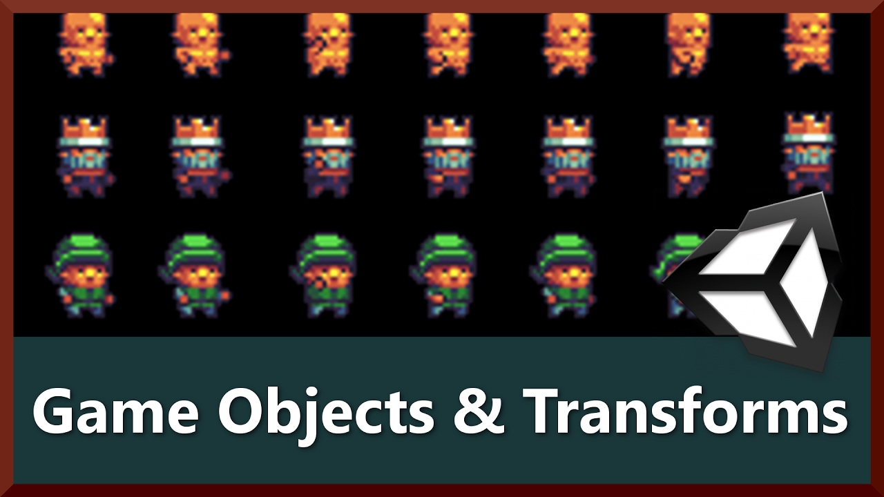 Game Objects, Transforms, Layers  & Tags | Unity 2D Game Development