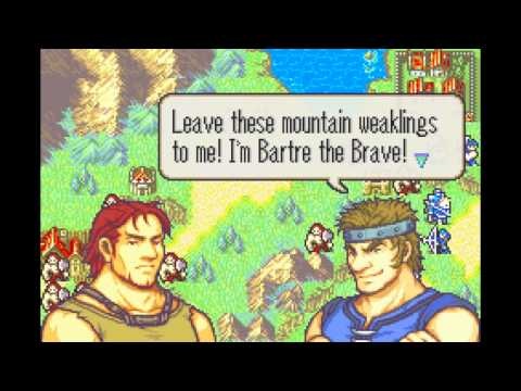 FE: Blazing Sword w/ Agrsn Ch11: Nobody Fucks with Bartre the Brave