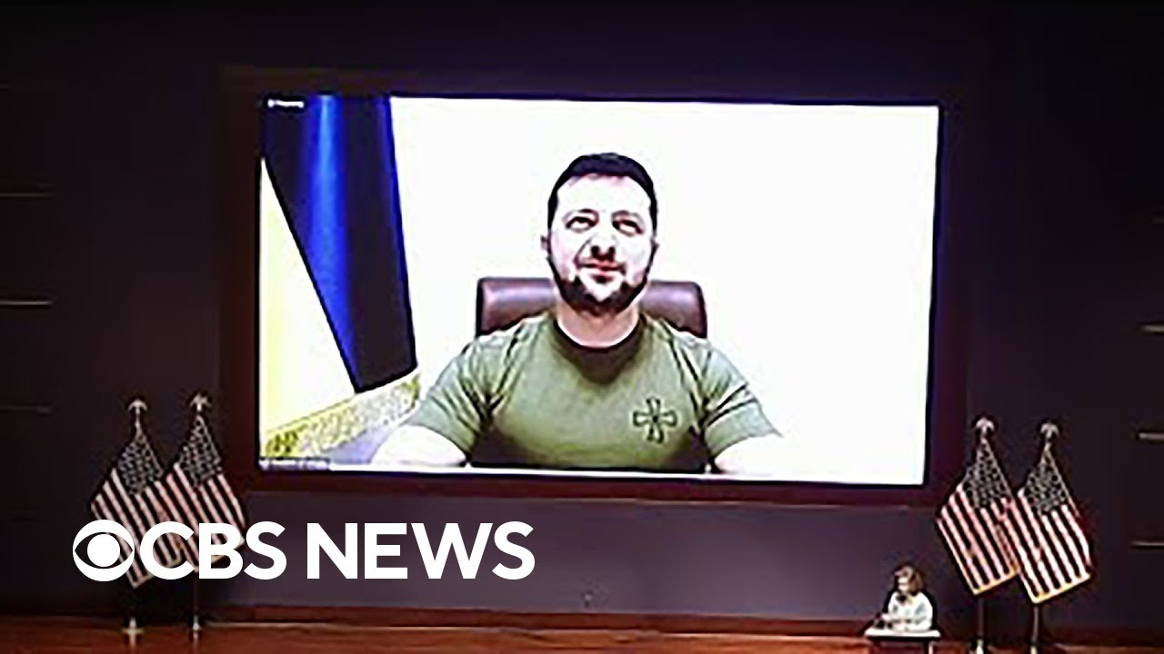 Zelenskyy calls on the U.S. to 