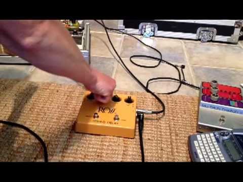 Ross Stereo Delay R80 1970s - With three Reticon SAD1024 BBD And US Power Plug image 8