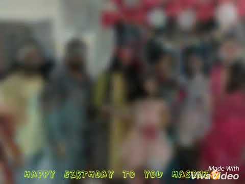 Happy birthday to you Hasini😗
