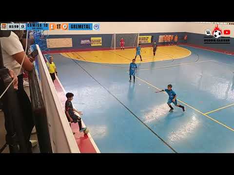 CAMISA 10 SKA X GREMETAL PAULISTA 2023 CATEGORIA SUB 10 06mai2023