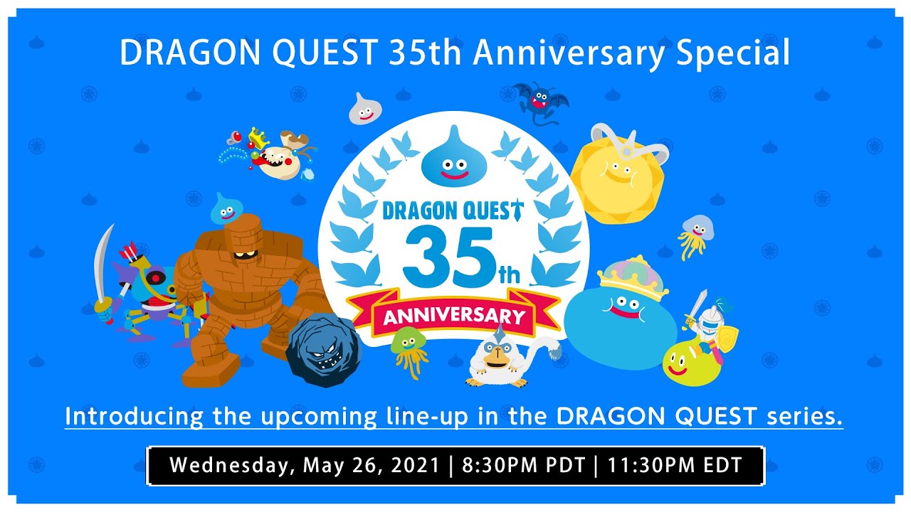 DRAGON QUEST 35th Anniversary Special - YouTube