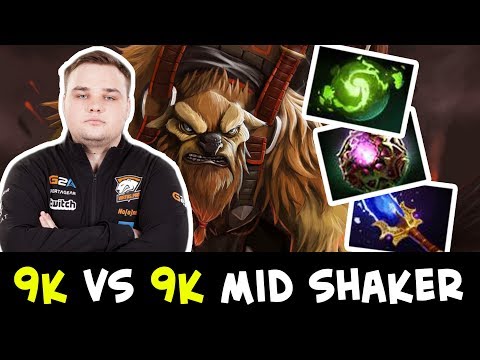 9k vs 9k — full MAGIC DMG mid Earthshaker by Noone
