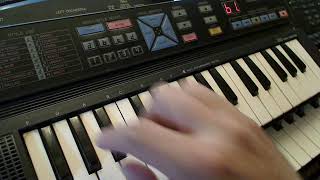 Video thumbnail for Yamaha PSS - 100 (sound and styles demonstration) HiQ sound by Keyboards - review - repair