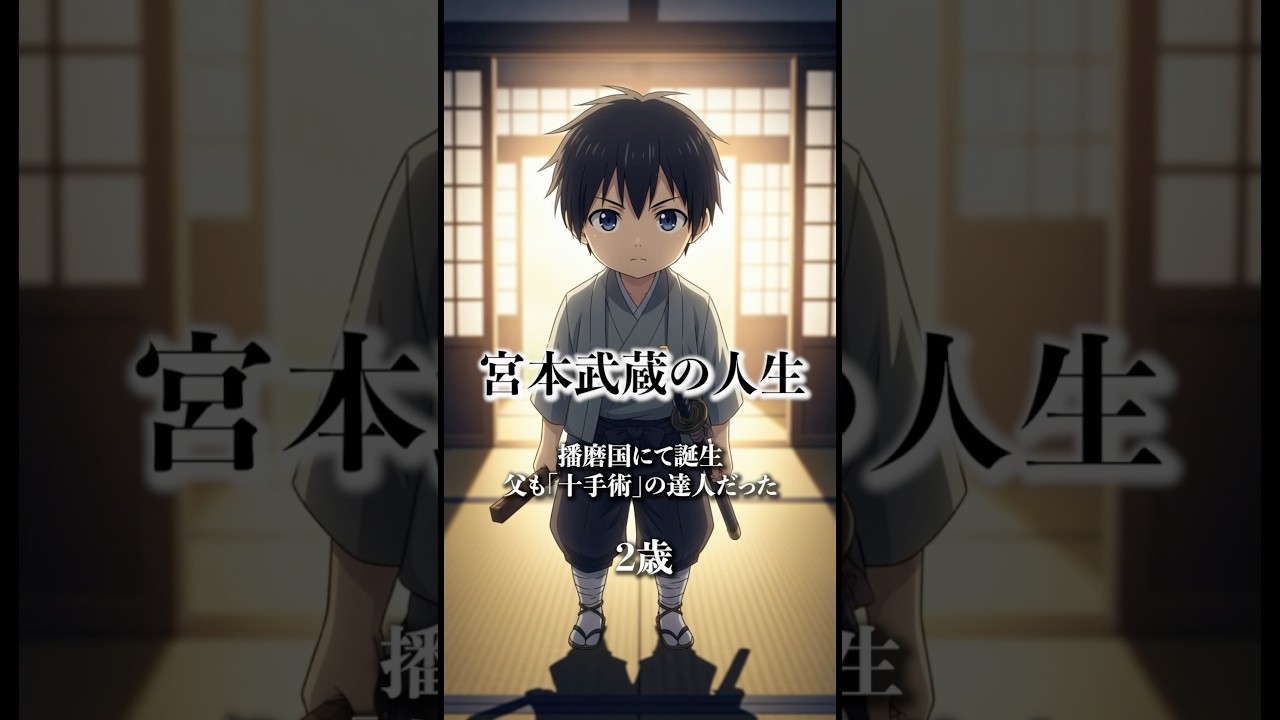 【宮本武蔵の人生】無敗の剣豪