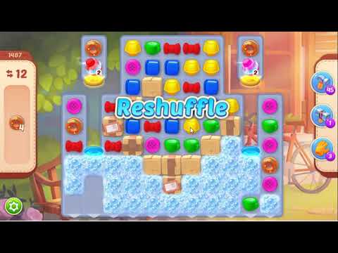 Homescapes Level 1487 - No Boosters