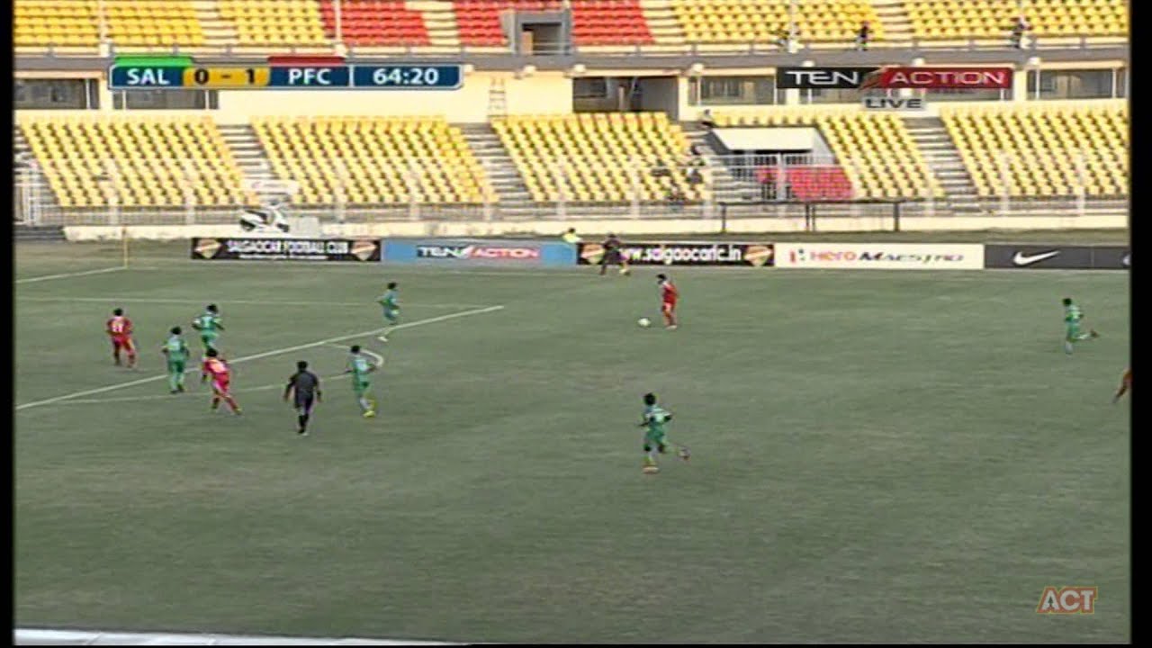 Hero I-League  Salgaocar FC (1) vs Pune FC (1) 17-01-2015