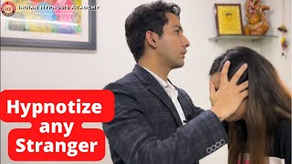 How to Hypnotize any Stranger | Fast Hypnosis Technique by Tarun Malik (Clinical Psychologist)