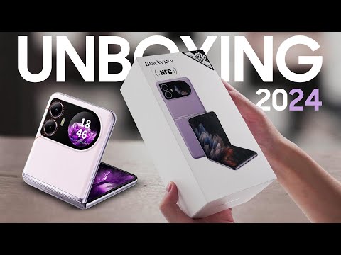 NEW Flip Phone 2024 — Blackview HERO 10 — UNBOXING