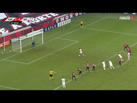 GOL DE EDENILSON - PENALTI - INTER 1 X 2 ATHLÉTICO PARANAENSE - BRASILEIRÃO