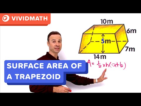Surface Area of a Trapezoid - VividMath.com