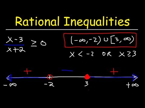 Rational Inequalities