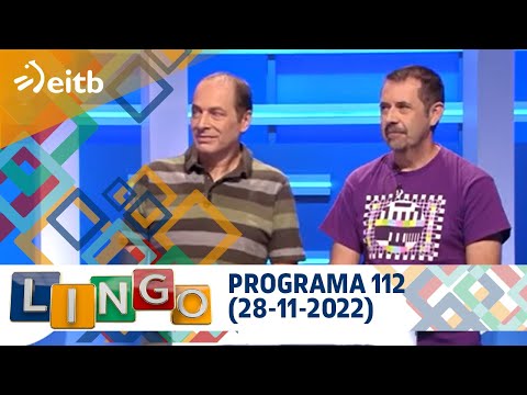 LINGO: Programa 112 (28-11-2022)