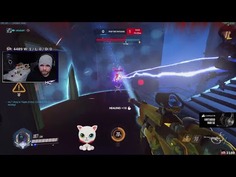 Overwatch Intense Ana Gameplay By Rank 1 Ana mL7 -Sick Positioning-