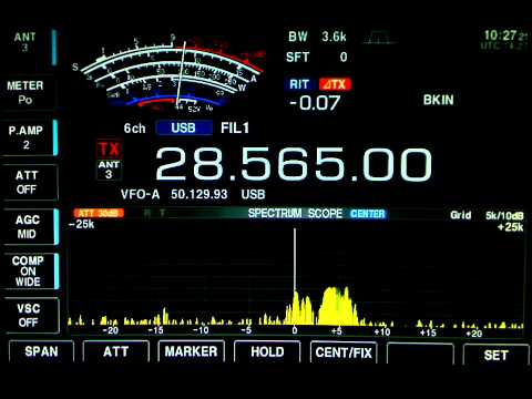 VE3EN on 10m (28mhz) w/ European Pileup (Oct 13, 2011)