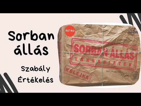 Tűzhelyet a ruhaboltból? Sorban állás társasjáték játékbemutató és szabályismertető - Társasozz Okosan!