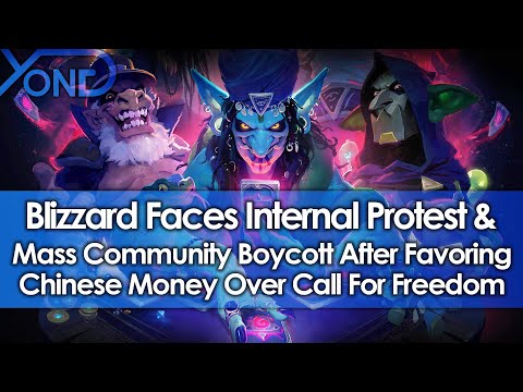 Blizzard Faces Internal Protest & Mass Community Boycott After Favoring Chinese Money Over Freedom