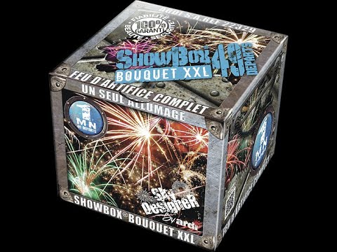 22329 - FEU DARTIFICE AUTOMATIQUE SHOWBOX BOUQUET XXL 1mn - LA BOUTIQUE DE LARTIFICIER