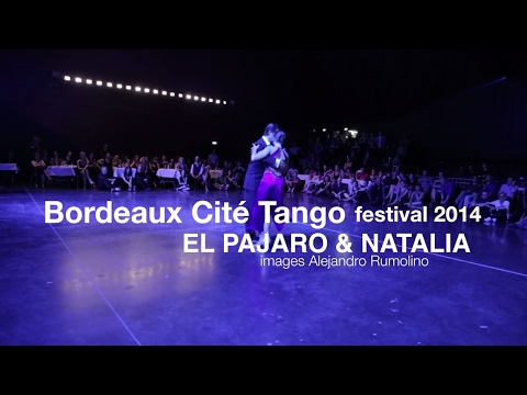  Diego Riemer  and  Natalia Cristobal Rivé  are  dancing  at  Bordeaux Cité Tango  in  2014