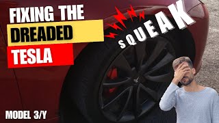 Fix suspension Groan by Replacing Tesla Upper Control Arm - Model 3