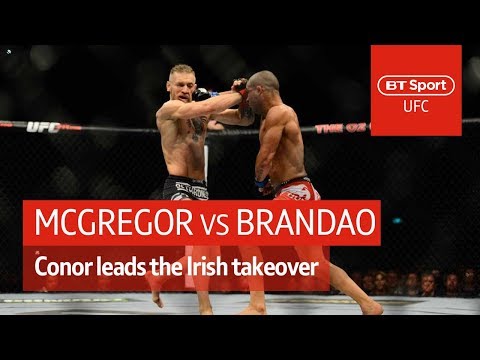 Conor McGregor vs Diego Brandão (full fight) | The Irish weren't here to take part...