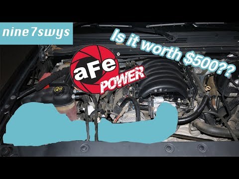 AFE Momentum GT Cold Air Intake on 5.3 Sierra Review