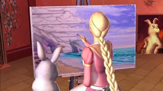 Barbie as Rapunzel - Wish upon a star 1080p Music video