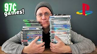 I Bought All These PlayStation Games for $0.97 Each | Video Game Flips