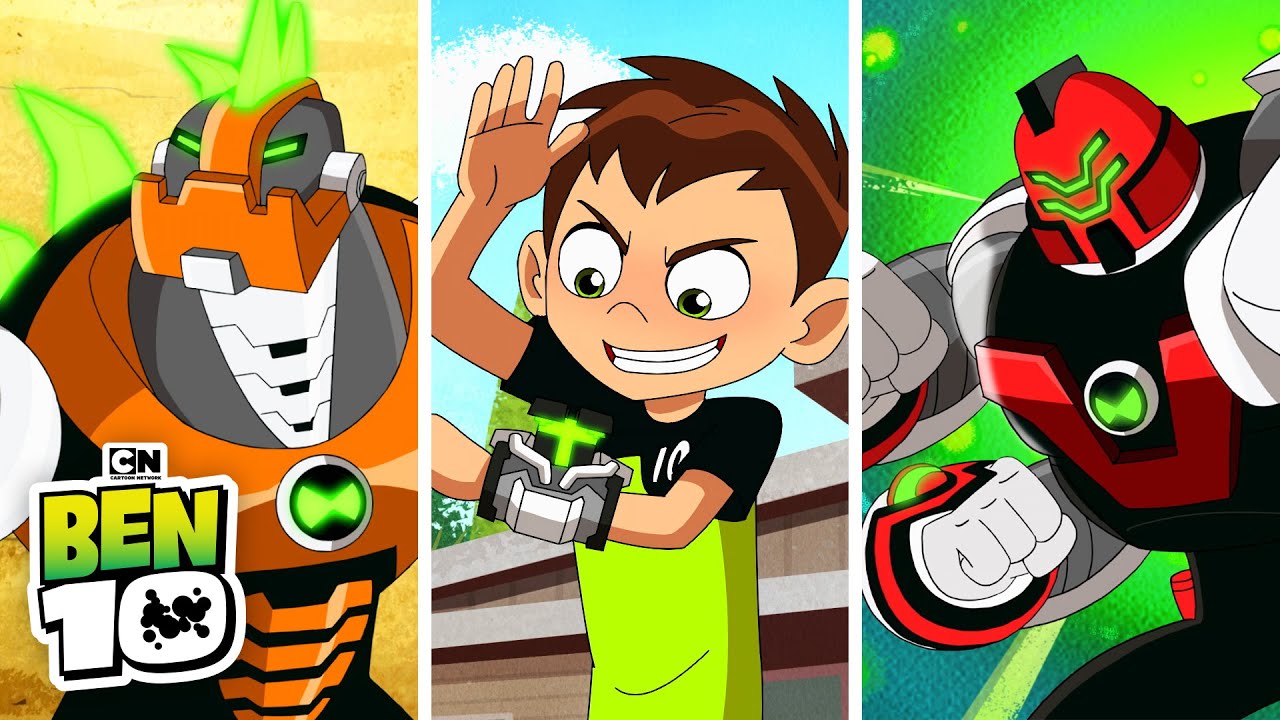Omni-Kix Armors Compilation | Ben 10 | Cartoon Network
