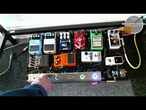 How a patch controller (or pedal looper works)