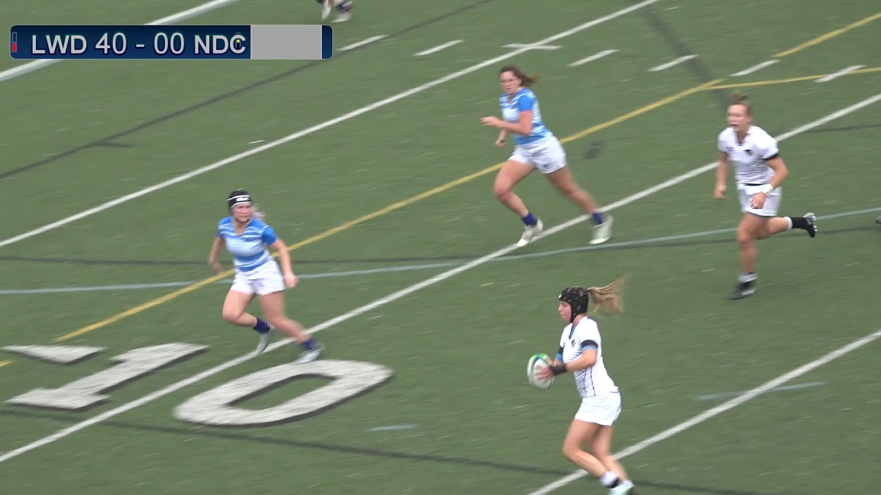 Lindenwood versus Notre Dame College women's rugby highlights