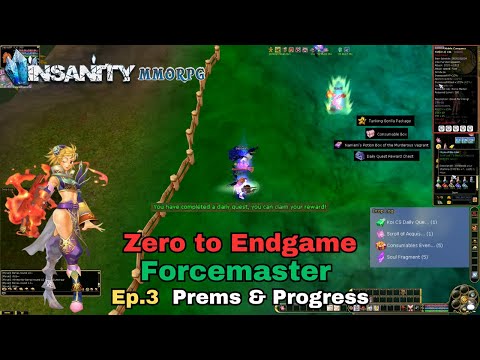 Insanity FlyFF - ZTE Forcemaster Series Ep.3 - Prems & Progress