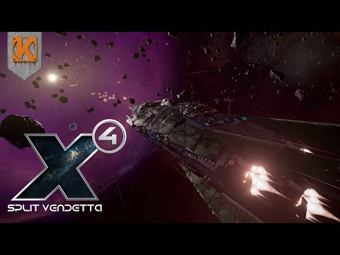 X4: Foundations - Split Vendetta | SPACE PIRATE LIFE | Let's Play X4 Gameplay #1