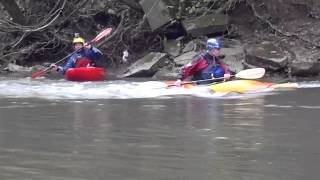 preview picture of video 'River Teme Ludlow Play Wave'