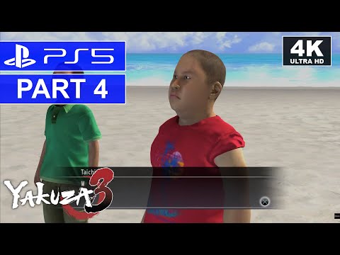 YAKUZA 3 REMASTERED [Part 4] | PS5 Story Walkthrough | [4K, HDR, 60FPS]