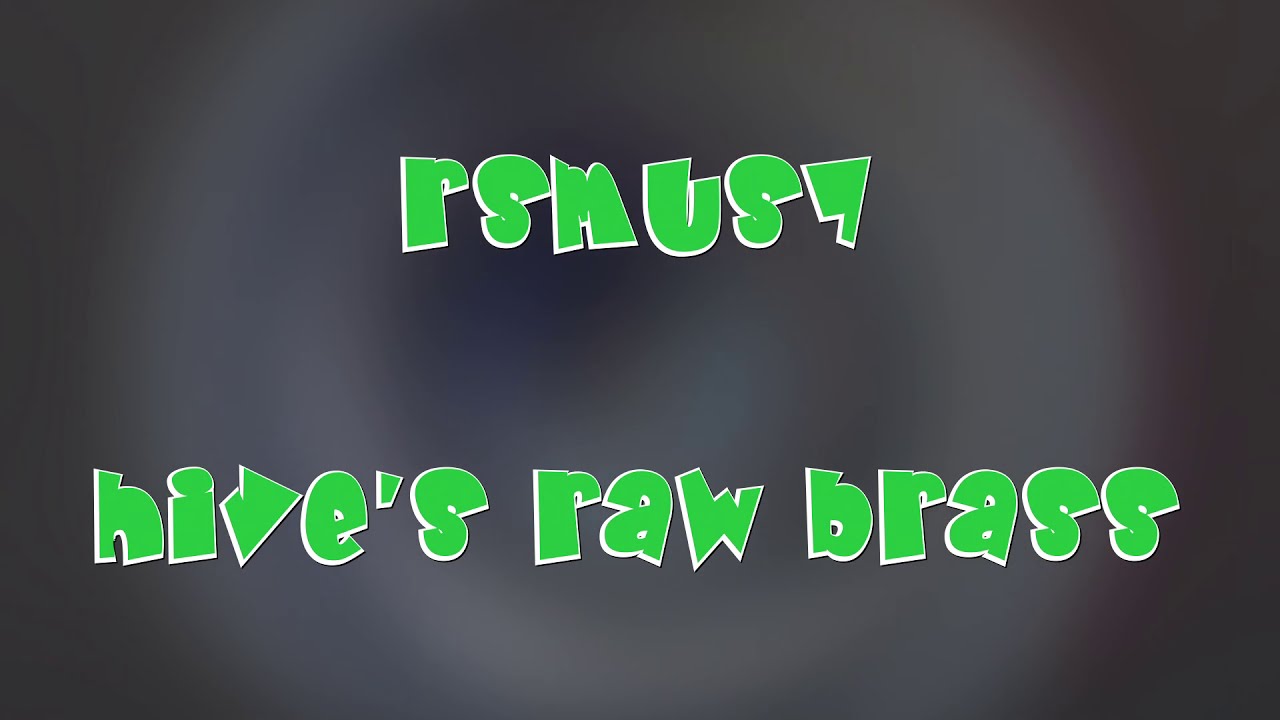 rsmus7 -  hives raw brass - VCV rack