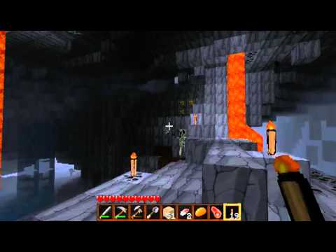 Minecraft: Tri-Mountain Survival Ep.7 w/Hyruleplumber - Slime jiggling