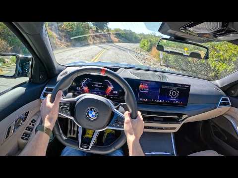 Thumbnail for 2025 BMW M340i - POV Test Drive (Binaural Audio) by SEAT, BMW M3, BMW, Car