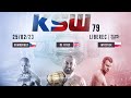 KSW 79 on Sat. Feb. 25, 2023 at 1 p.m. ET LIVE on Fight Network