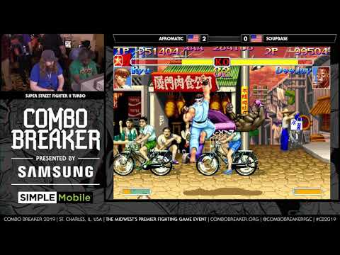 SSF2T/SSF2X Pool G2 - AFromatic (Ryu) vs Soupbase (DeeJay) #ComboBreaker2019