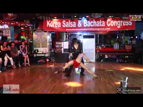 Alex& Tammy Bachta공연@ 2014 Korea salsa & Bachata congress Crazy Big Party 클럽 보니따