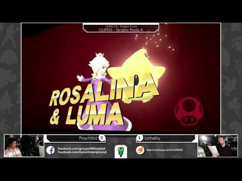 GUMS05 Singles (Pools) - PeachKid (Peach) vs Lethality (Dark Pit)