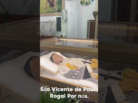 Visita das relíquias de São Vicente de Paulo em Inhapim Minas Gerais 🙏🏽