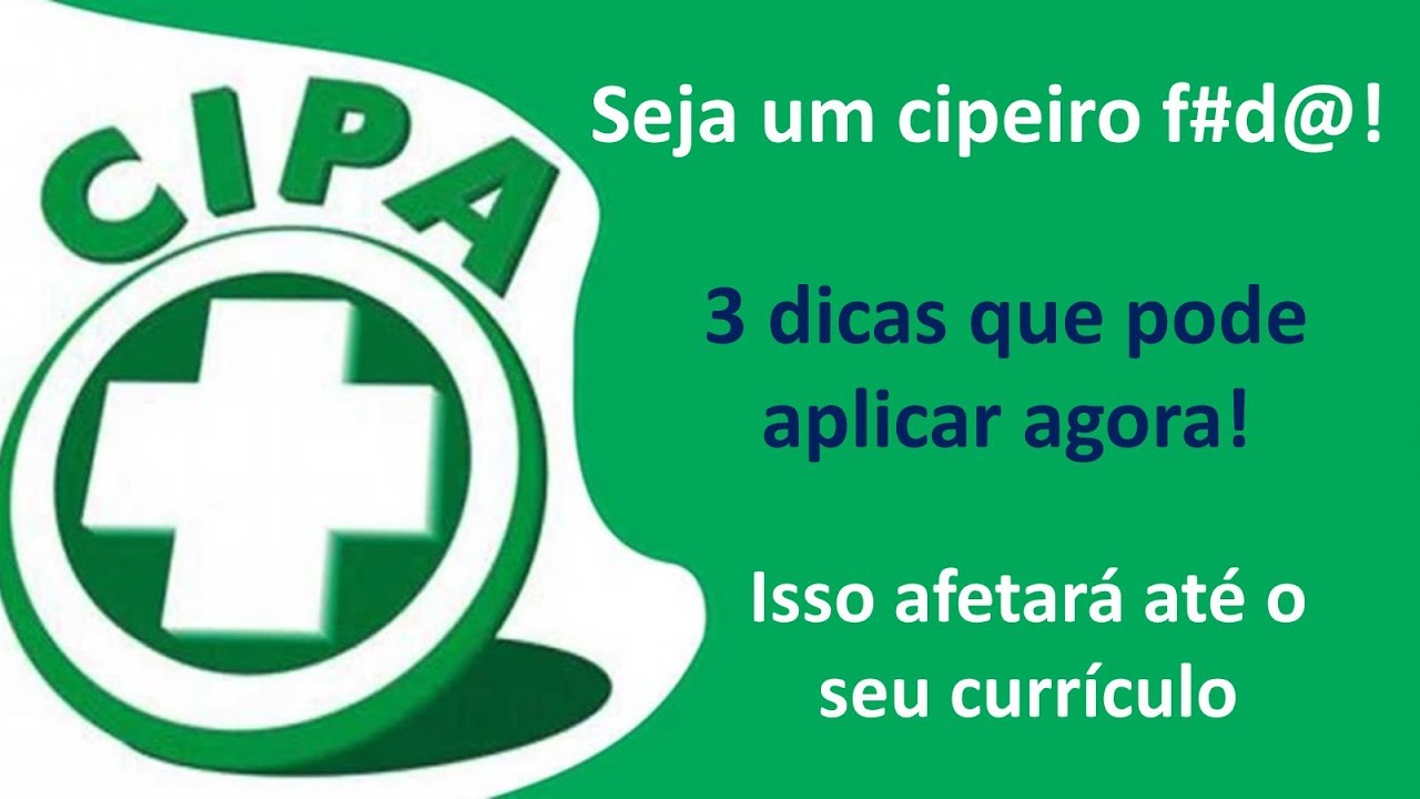 3 Dicas para se Tornar um Bom Cipeiro (membro de CIPA)