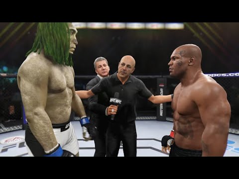 Scary Monster vs. Mike Tyson - EA Sports UFC 2 - Crazy UFC 👊🤪