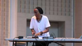 Val Jeanty at Marcus Garvey Park July 5, 2013