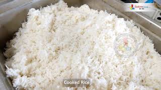 How to Boil Rice | Basmati Rice Cooking | Cosmos Cook Wok | Cooking Mixer | Restaurant Method