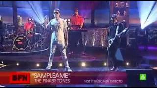 The Pinker Tones - Sampleame TV show  Buenafuente 2010